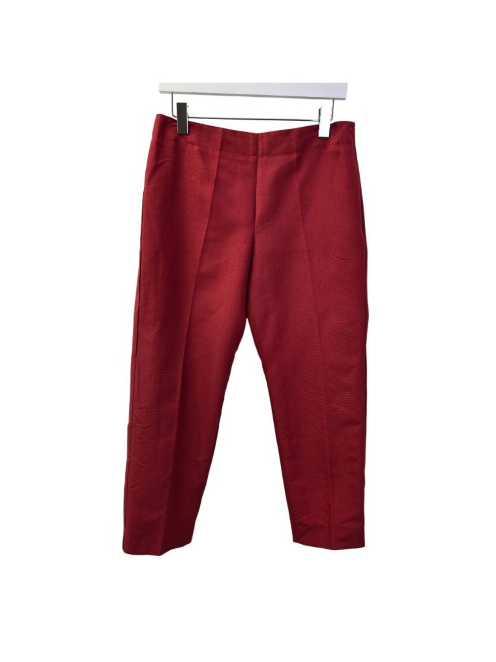 Talbots Petites Curvy Silk Blend Ankle Pants Size 8 Petite